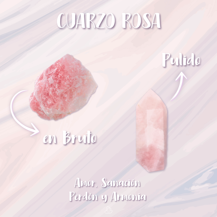 Ruusukvartsipallo 4-8cm