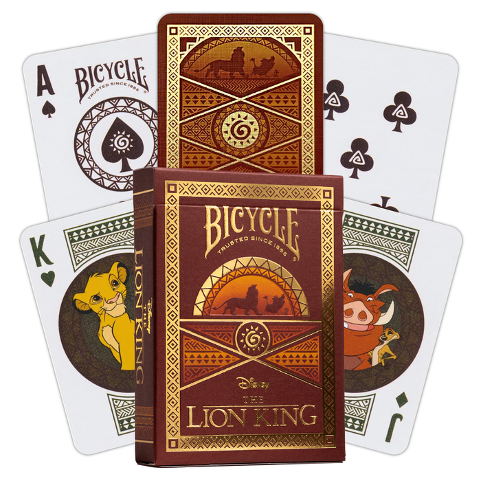 Bicycle Disney Lion King - playing cards 