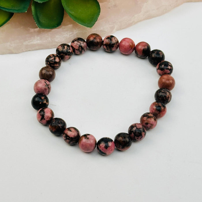 Rhodonite bracelet 8mm