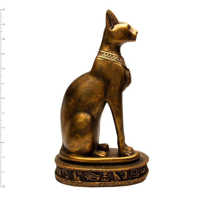Bastet-jumalatar patsas, pronssinvärinen