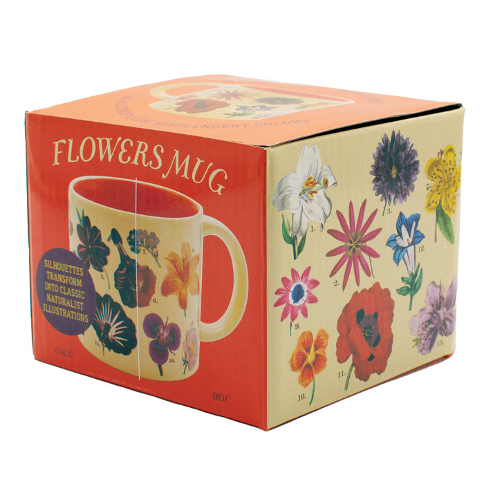 Flowers - Lämpöön reagoiva muki (400 ml)