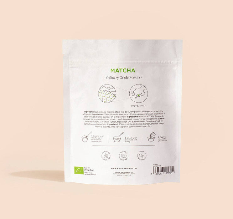 Kulinarisches Matcha-Teepulver