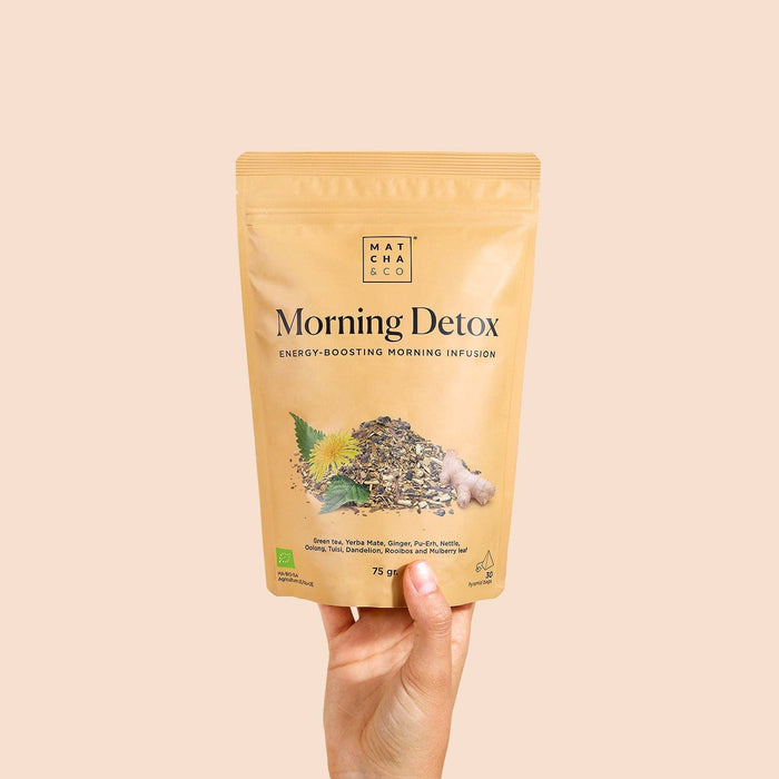 Morning Detox yrtti- ja teehauduke - Matcha & CO