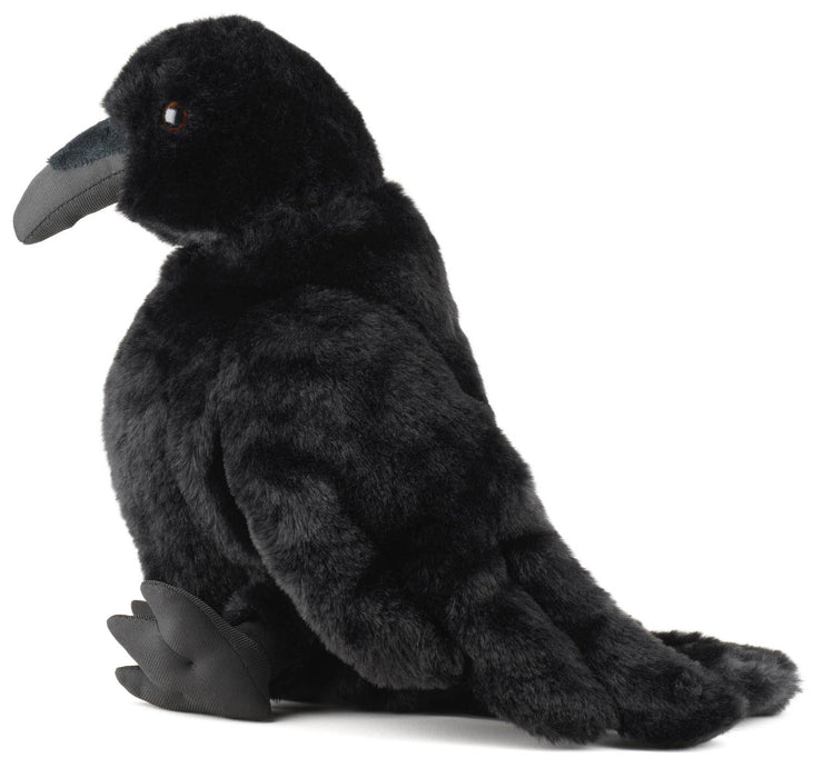 Käsinukke: korppi, käännettävällä päällä – 31 cm