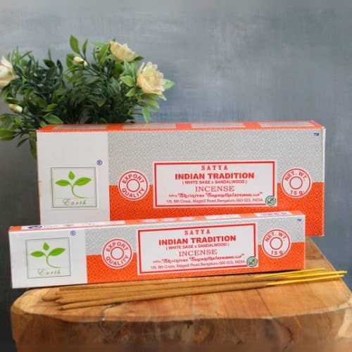 Earth Satya Indian Tradition Incense 15 Gms - Satya
