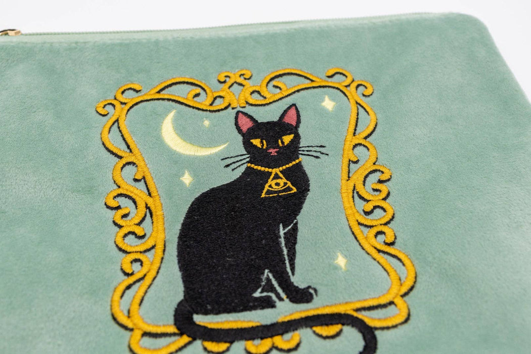 Duchess Shadowfloof's Mew World Order Velvet Cosmetics Bag - samettinen kosmetiikkapussi - FootClothes