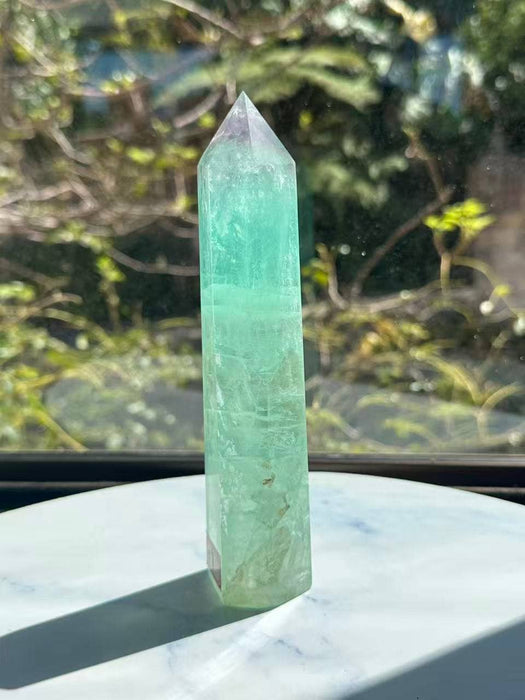 Suuri vesimeloni fluoriitti -torni #9