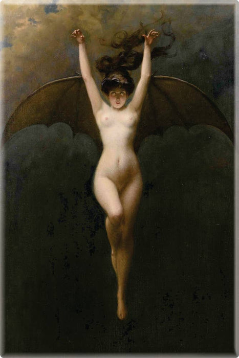 Jääkaappimagneetti – Albert Joseph Pénot: The Bat Woman