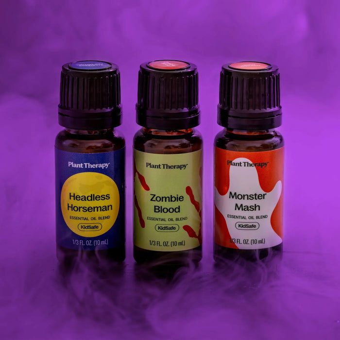 Ätherische Ölmischung für Halloween-Party, 3 x 10 ml – Pflanzentherapie