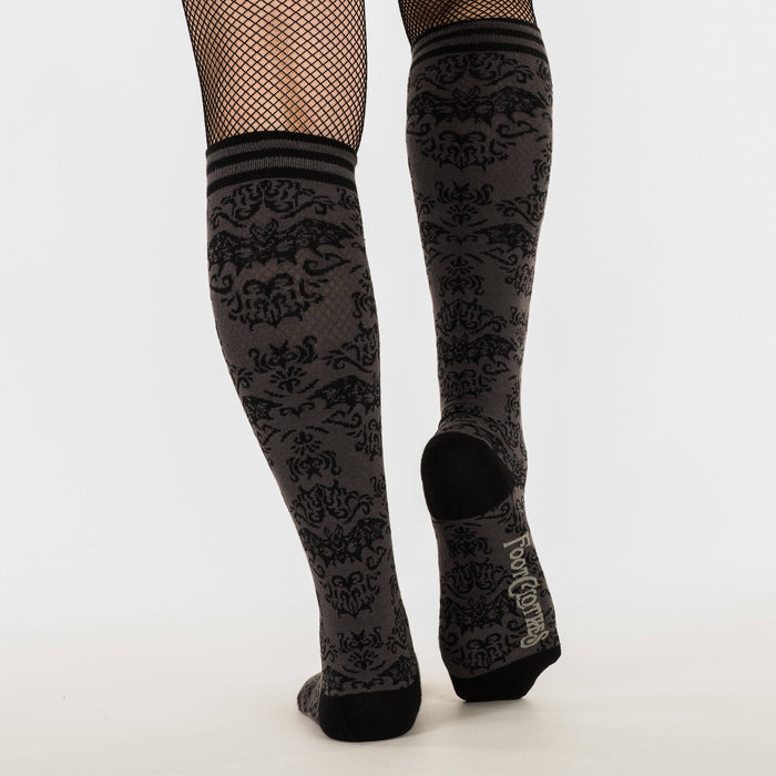 Bat Damask polvisukat - FootClothes
