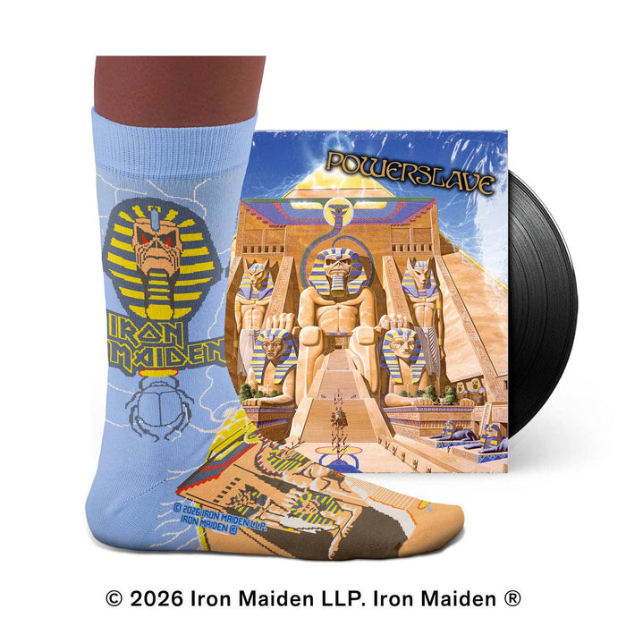 Iron Maiden Powerslave sukat – Sock Affairs