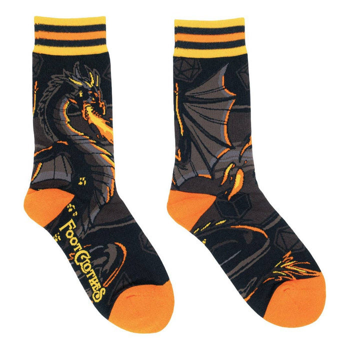Dragon's Flame Crew Socks - sukat - FootClothes