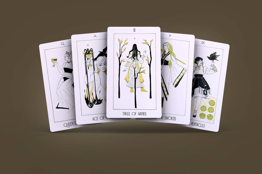 The Golden Path Tarot 78+2 Extra Cards Deck – Dark Synevyr (Indie/Import)