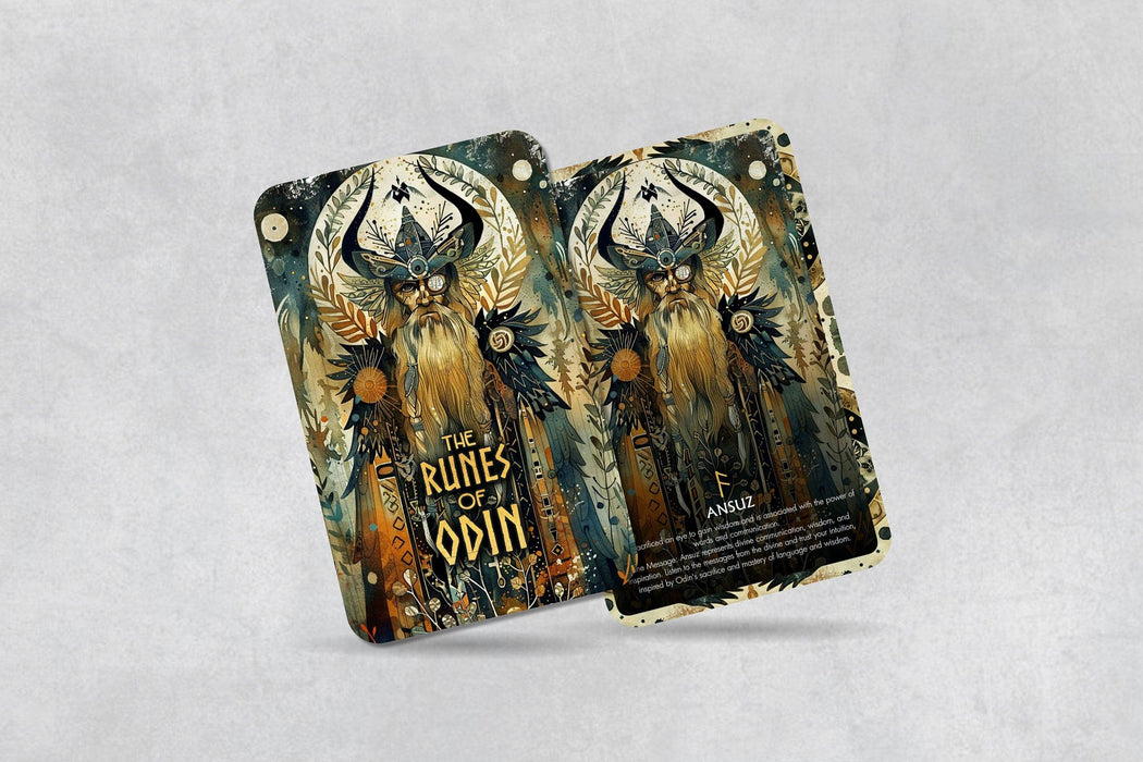 The Runes of Odin - 26 kortin Riimu Oraakkeli