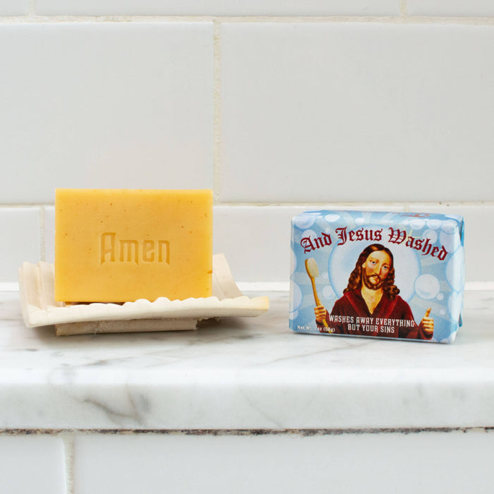 And Jesus Washed bar soap 56g