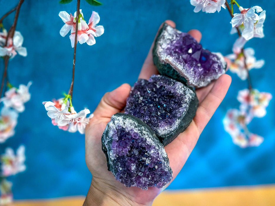 Tumma ametistiklusteri 30-90g