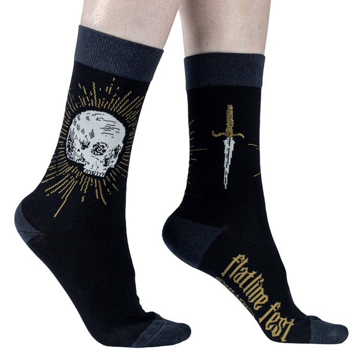 Flatline Fest Inaugural Rite Crew Socks - sukat - FootClothes
