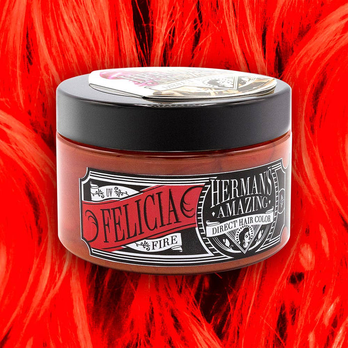 UV Felicia Fire Vegan Semi-Permanent Hair Color - Herman's Amazing