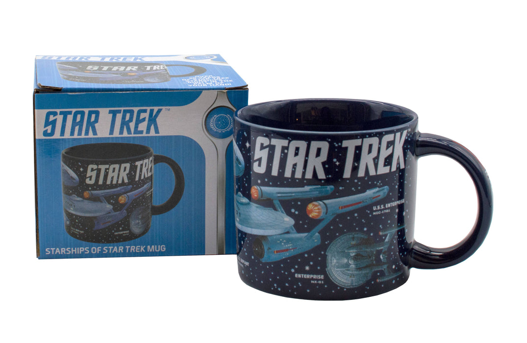 Starships of Star Trek Mug - Unemployed Philosophers Guild