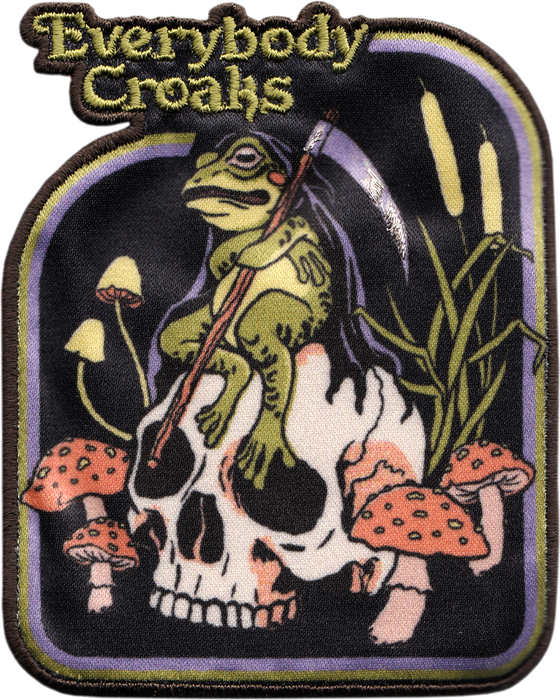 Steven Rhodes: Everybody Croaks – hihamerkki