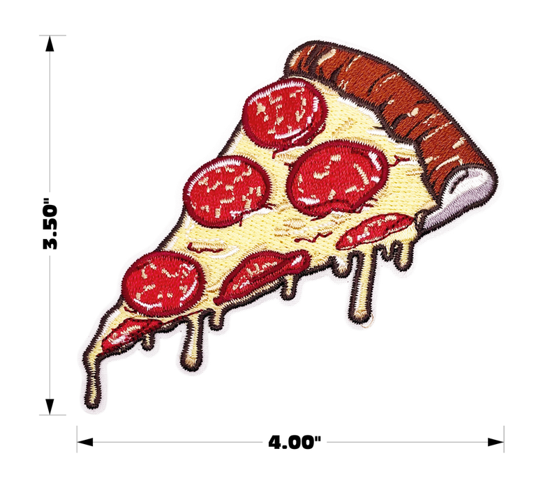 Pepperoni Pizza Slice – kangasmerkki