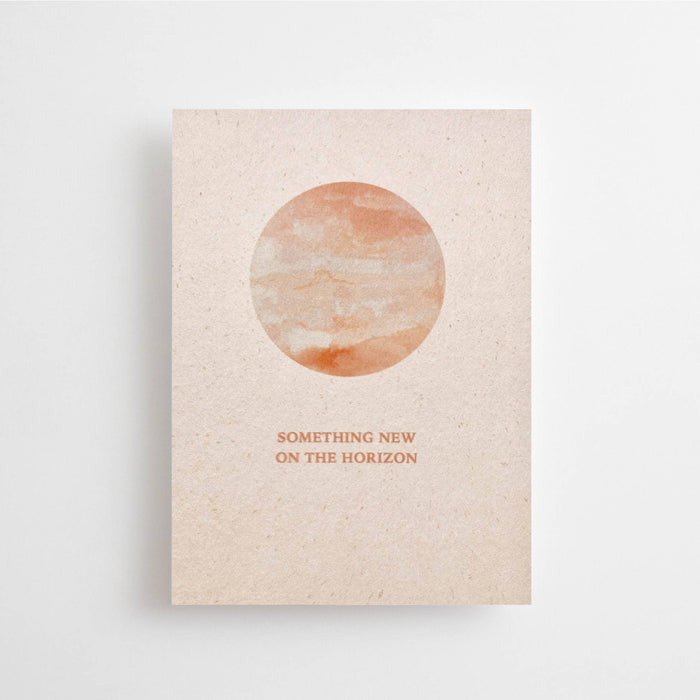 SOMETHING NEW ON THE HORIZON - Postikortti