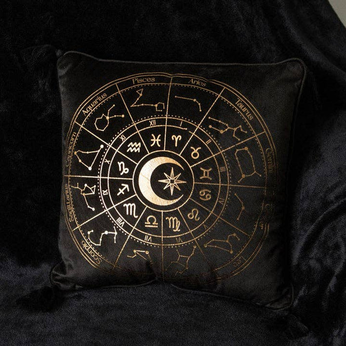 Astrology Wheel -koristetyyny 35 × 35 cm