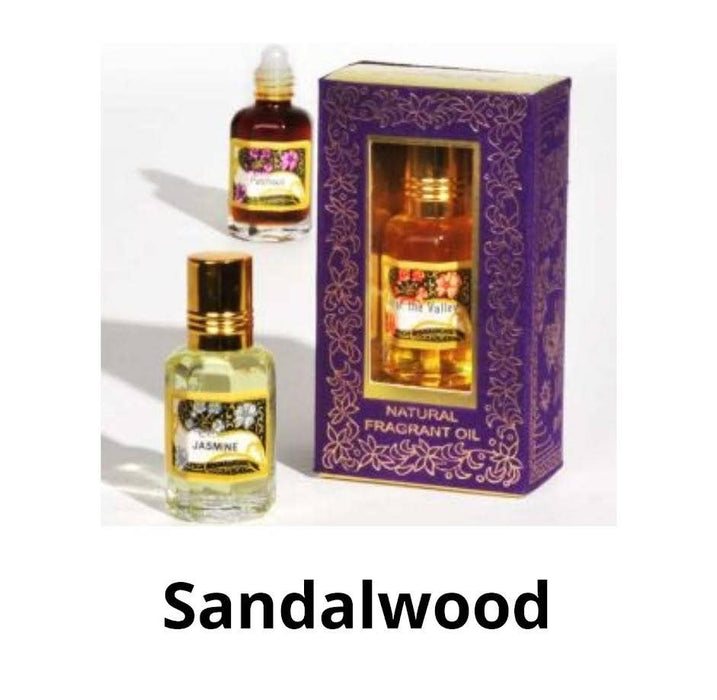 Precious sandal - Roll-on parfyymiöljy 10ml - Song of India