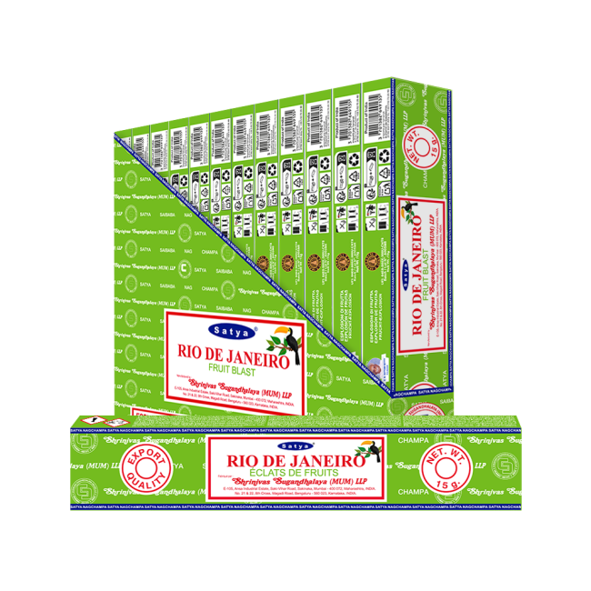 Rio de Janeiro suitsuketikku 15 g – Satya