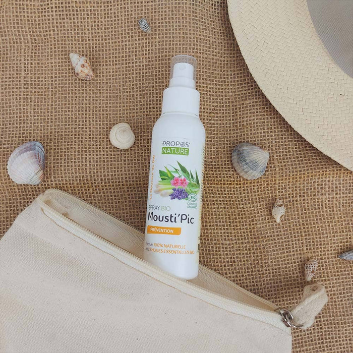 Mousti'pic organic preventive mosquito spray 100ml