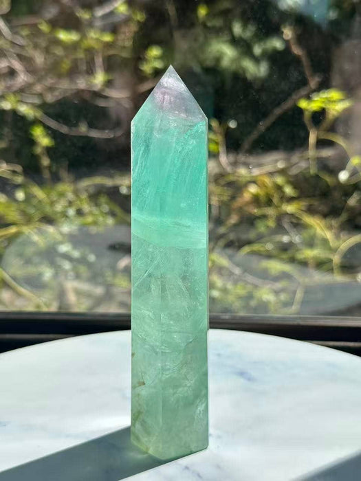 Suuri vesimeloni fluoriitti -torni #9