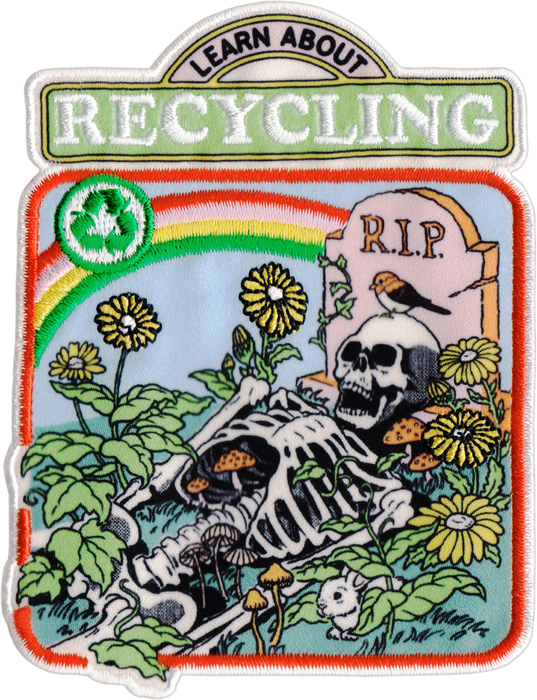 Steven Rhodes: Learn About Recycling – hihamerkki