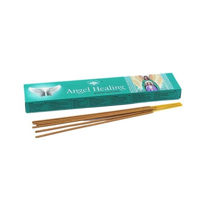 Green Tree Angel Healing Hand Rolled Natural Incense Sticks