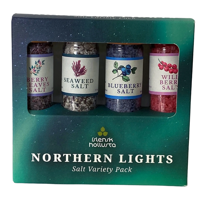 Northern Lights Salt 4x40g - from Islensk Hollu