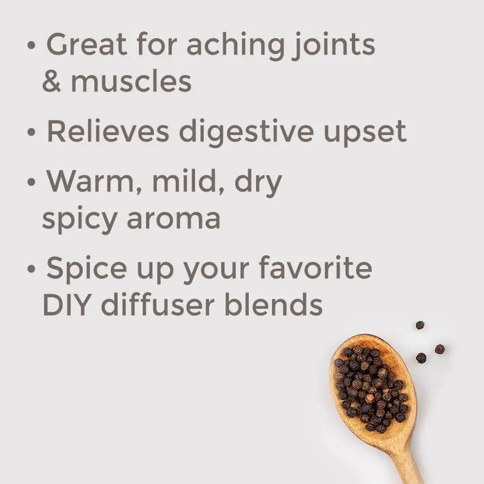 Black Pepper eteerinen öljy 10 ml - Plant Therapy