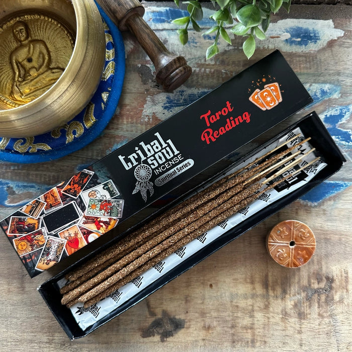 Tarot Reading Incense sticks + tray - Tribal Soul