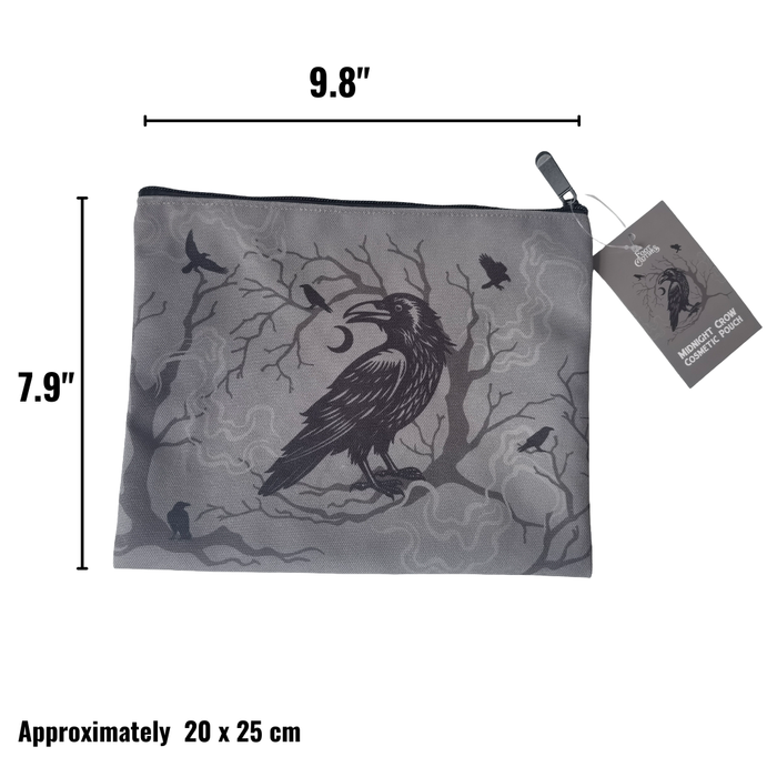 Midnight Crow Cosmetics Pouch - kosmetiikkapussi - FootClothes