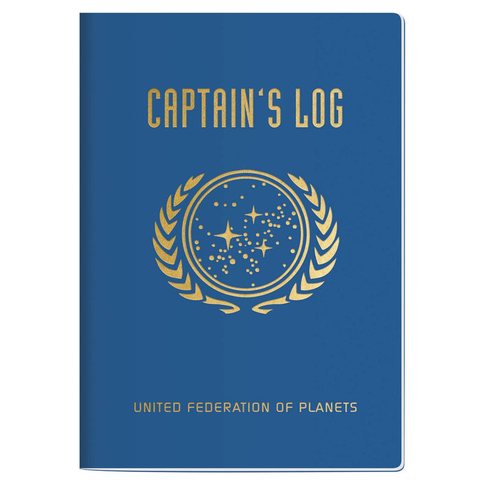 Full-Size Captain's Log Star Trek notebook