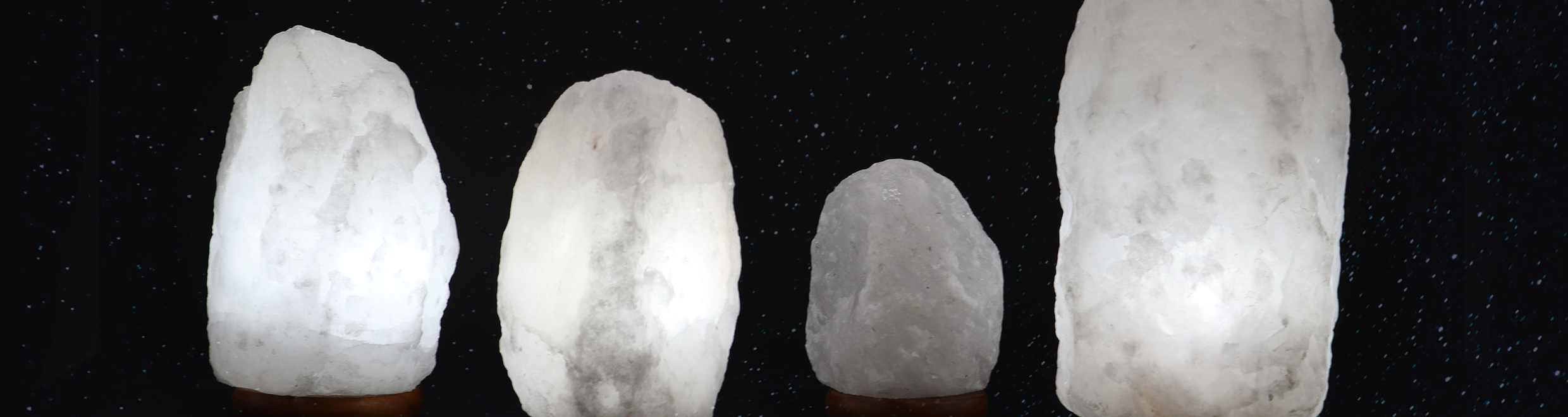 Himalajan suolalamppu, paino noin 1,5–3 kg (valkoinen)