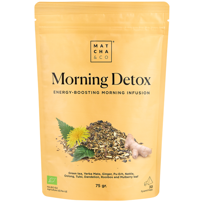 Morning Detox yrtti- ja teehauduke - Matcha & CO
