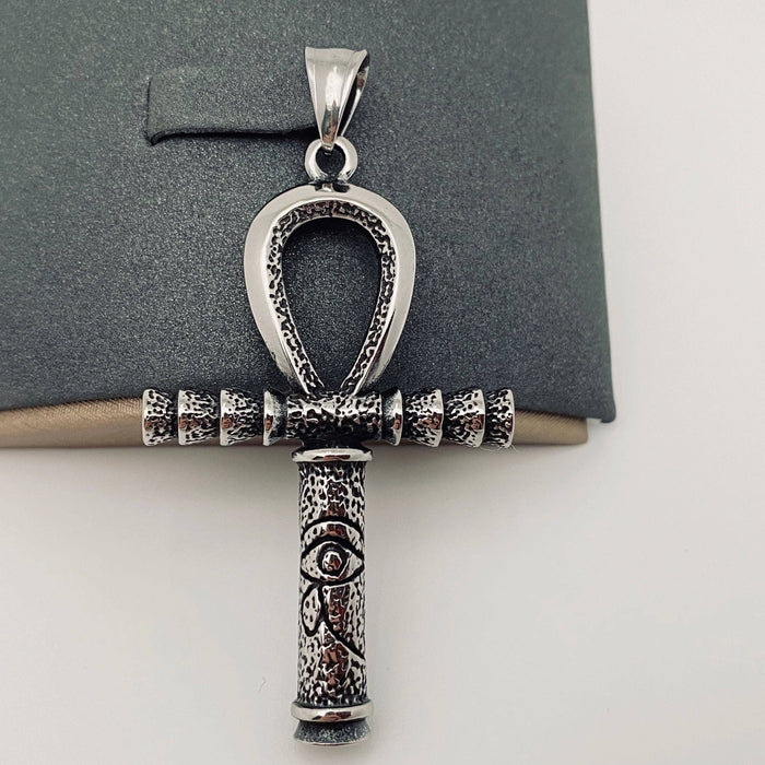 Ankh-sauva riipus, ruostumatonta terästä