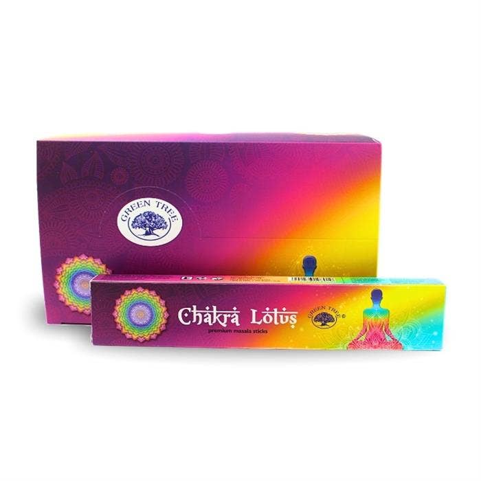 Green Tree Chakra Lotus Hand Rolled Natural suitsuketikut