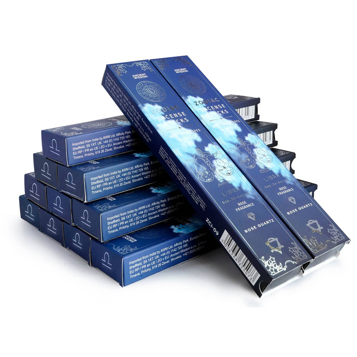 Horoskooppisuitsuketikut kristallilla