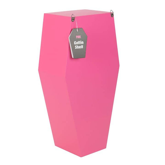 Pieni pinkki ruumisarkkuhylly 40 cm