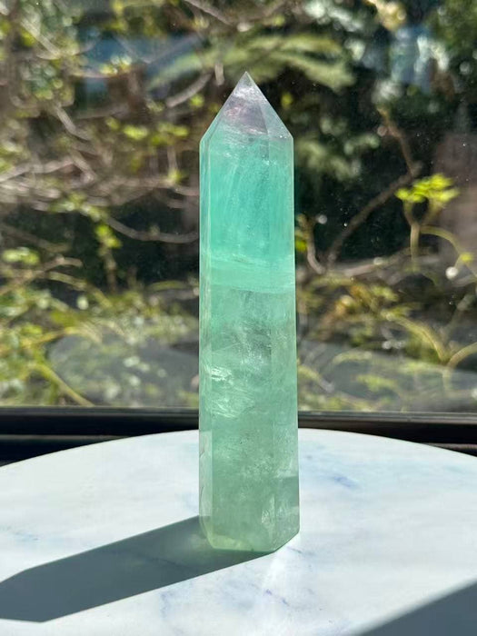 Suuri vesimeloni fluoriitti -torni #9