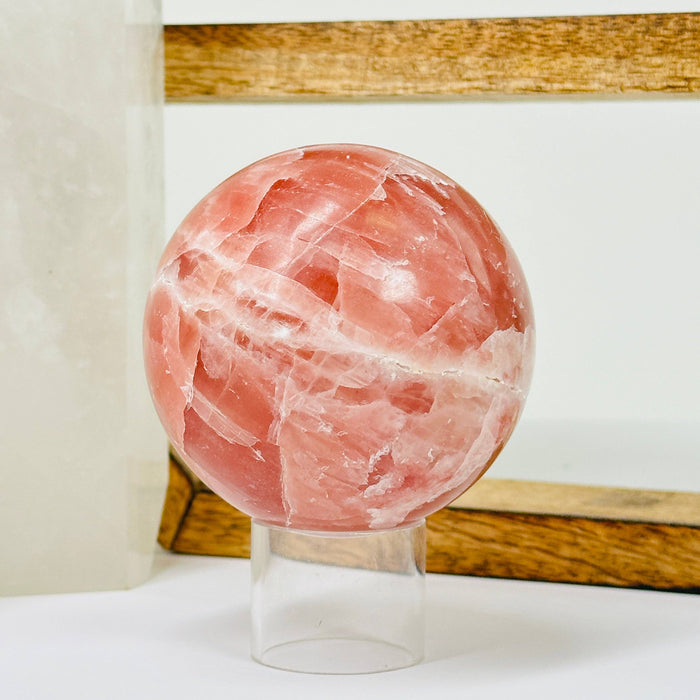 Hematoid crystal ball - Unique specimen (approx. 900g)