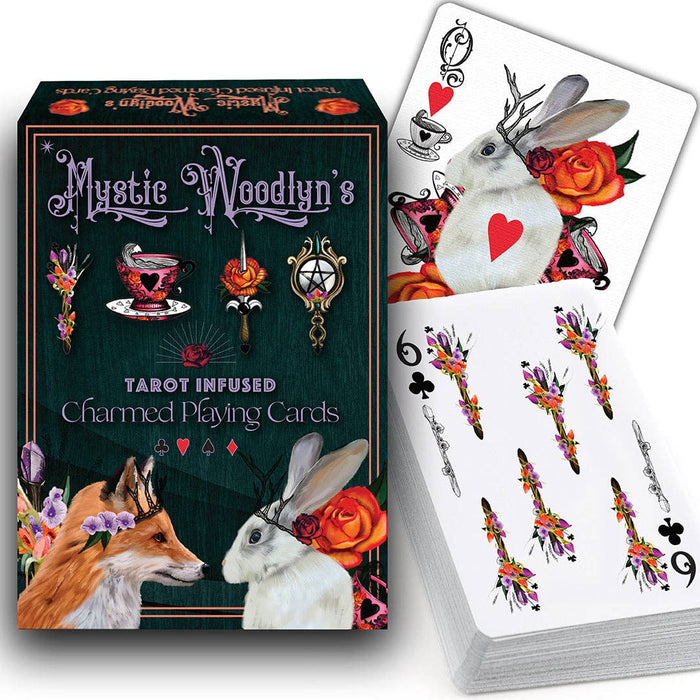 Mystic Woodlyn's Tarot Infused Charmed Playing Cards - Jillian C. Wilde