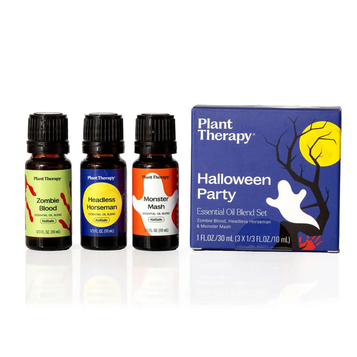 Ätherische Ölmischung für Halloween-Party, 3 x 10 ml – Pflanzentherapie