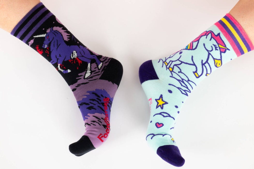 Evil AF Unicorn sukat - FootClothes