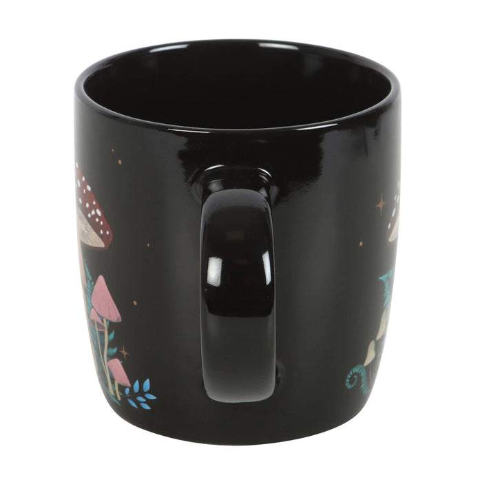 Forest Mushroom print mug 340ml